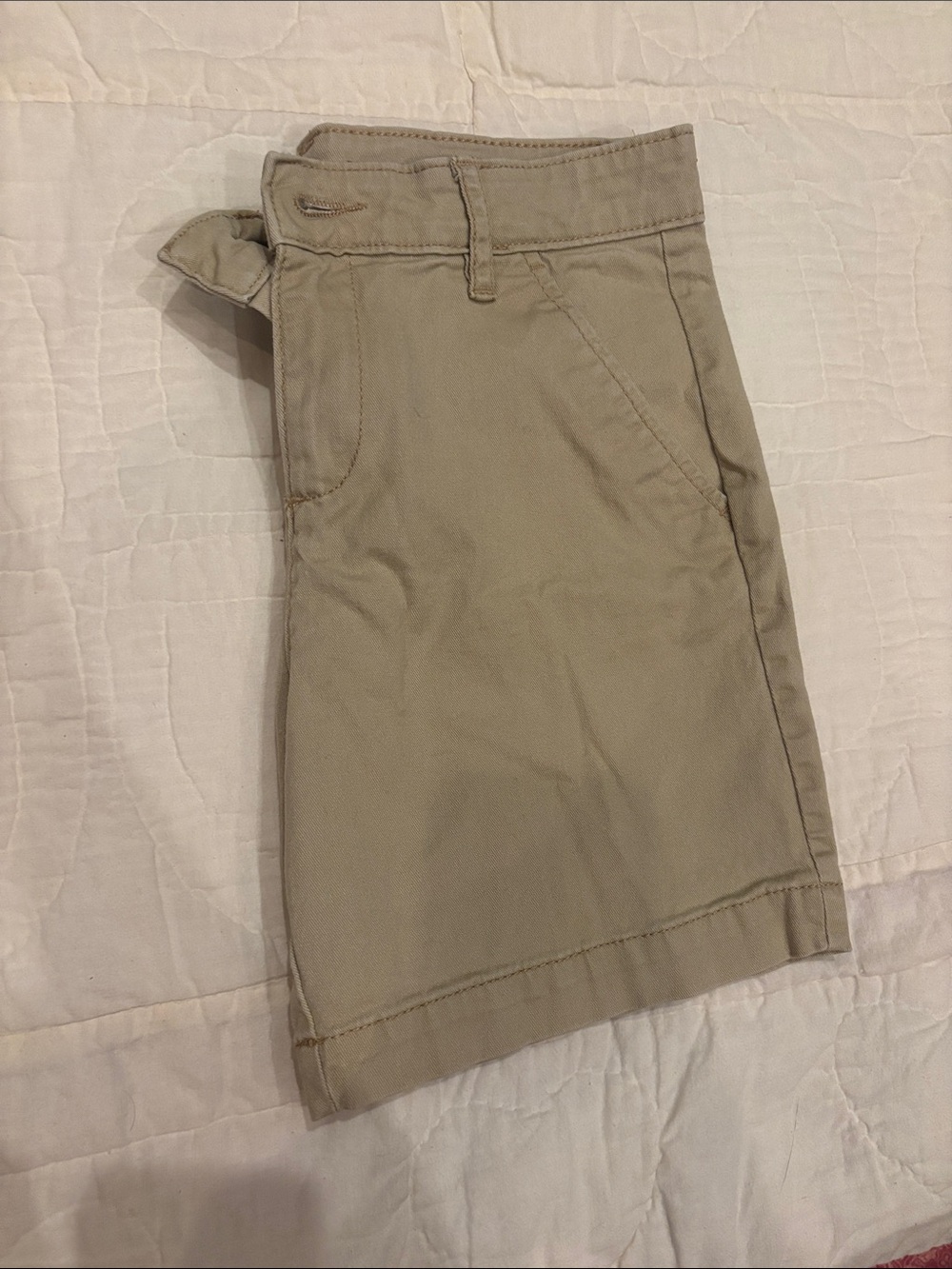 Old Navy Girls Khaki Slim Shorts